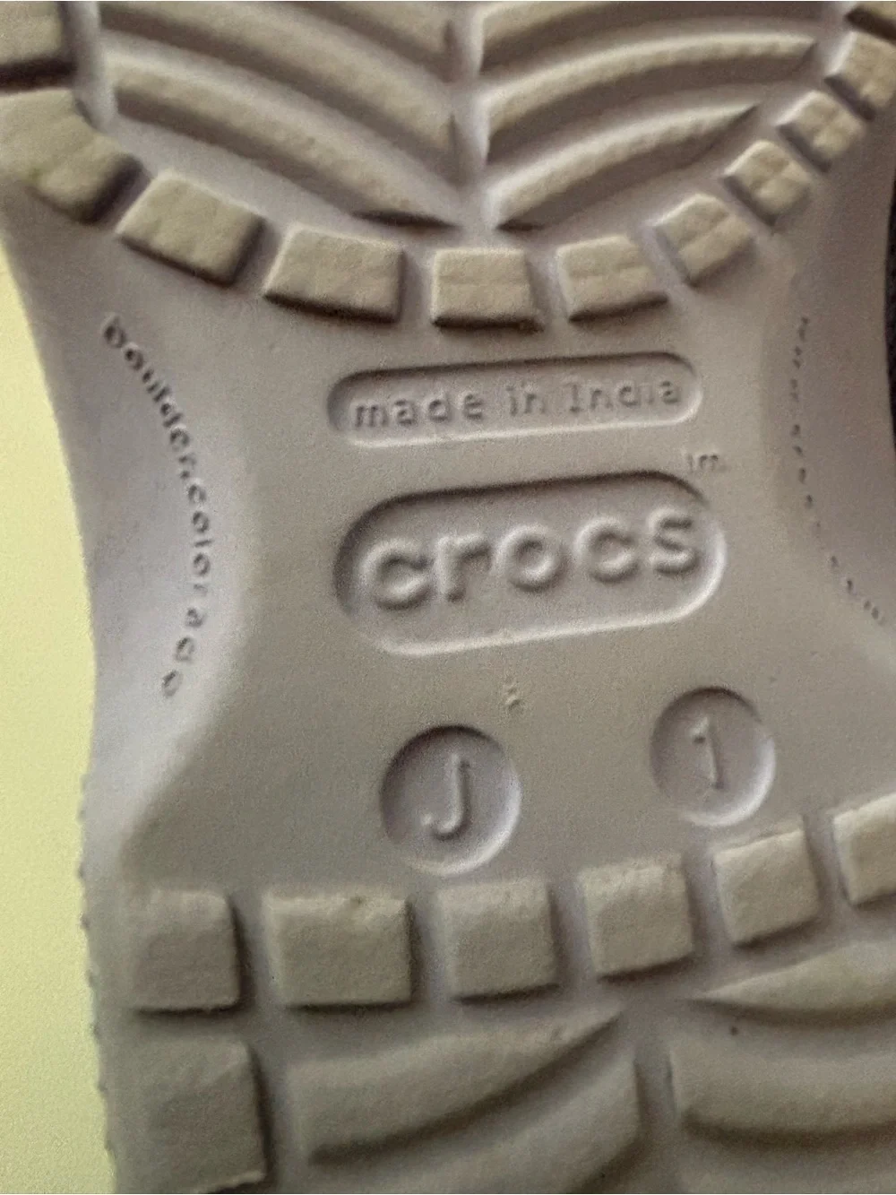 Crocs Classic Clog Lavender Purple Kids J1 Slip On Shoes